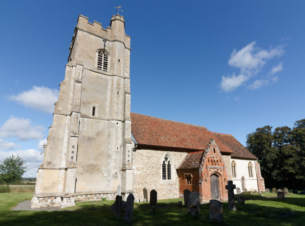 The church at Great Bradley